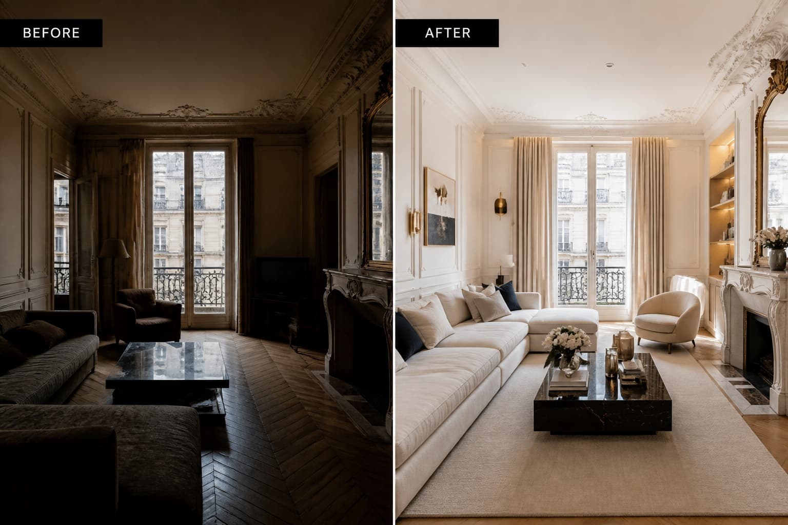 Rénovation complète — Paris 16e